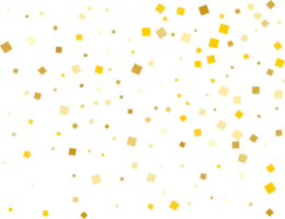 modern goud plein confetti png