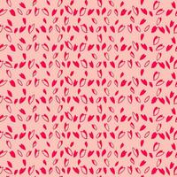 Trendy vibrant seamless pattern with striped lines in a dots. Simple background with red texture, drops, polka dot, spots. Vector hand drawn sketch. Design for fashion, textile, fabric, surface design