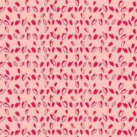 Trendy vibrant seamless pattern with striped lines in a dots. Simple background with red texture, drops, polka dot, spots. Vector hand drawn sketch. Design for fashion, textile, fabric, surface design