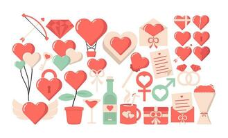 Valentine Day Vector Set