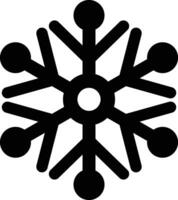 Rounded filled Snow Icon vector