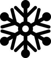 Rounded filled Snow Icon vector