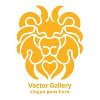 Free vector flat chinese new year lion dance illustration and lion  face logo