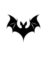 BAT SILHOUETTE VECTOR DESIGN ILLUSTRATION.