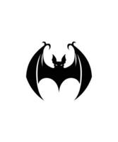 BAT SILHOUETTE VECTOR DESIGN ILLUSTRATION.