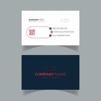 elegante creativo moderno negocio tarjeta diseño vector