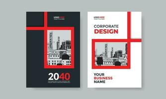 Corporate Cover Design Template in A4 size, annual report, poster, Corporate Presentation, magazine cover, vector cover design template