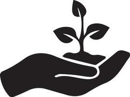 Plant in Hand vector