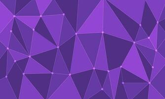 Bright background of purple polygons with a contour. vector