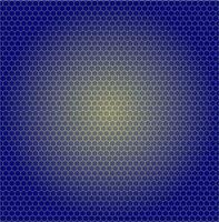 Vector abstract geometric background in the form of a texture of blue polygons and yellow light inside