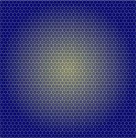 Vector abstract geometric background in the form of a texture of blue polygons and yellow light inside