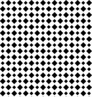 Vector geometric seamless texture in the form of large and small black quadrangles on a white background