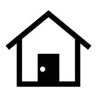 casa icono para gráfico y web diseño vector