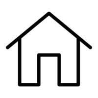 house icon for graphic and web design vector