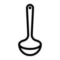 ladle icon for graphic and web design vector