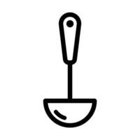 ladle icon for graphic and web design vector