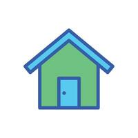 house icon for graphic and web design vector