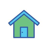 casa icono para gráfico y web diseño vector