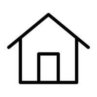 casa icono para gráfico y web diseño vector