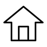 house icon for graphic and web design vector