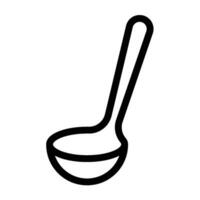 ladle icon for graphic and web design vector