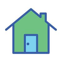 casa icono para gráfico y web diseño vector