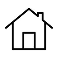 casa icono para gráfico y web diseño vector