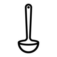 ladle icon for graphic and web design vector