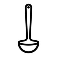 ladle icon for graphic and web design vector