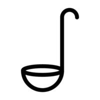 ladle icon for graphic and web design vector