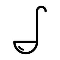 ladle icon for graphic and web design vector