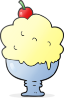 glace de dessin animé png