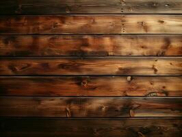 AI generated Wooden Board Background. Wood Texture and Surface Background. Generative AI photo