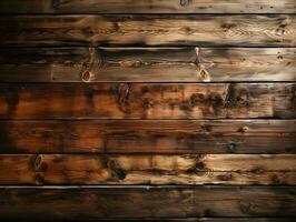 AI generated Wooden Board Background. Wood Texture and Surface Background. Generative AI photo