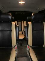 cars interior with black and brown passenger seat car photo