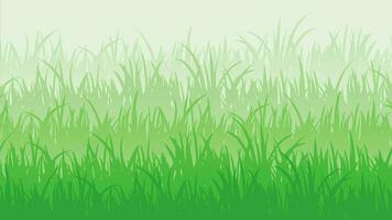 4k looping gräs antal fot i parallax stil video