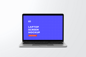 Laptop Screen Mockup psd