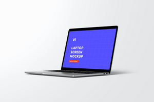 Laptop Screen Mockup psd