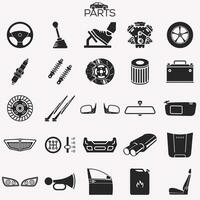 Automotive Elegance Vector Car Parts Collection