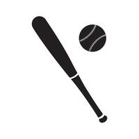 plantilla de diseño de vector de logotipo de icono de béisbol