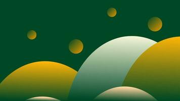 Abstract background with yellow green nuances suitable for desktop wallpaper and so on vector