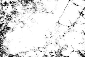 Vector the cracks strone floor rough and dirty texture white and black background.