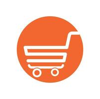 Shopping Chart and Retail  Online Shopping Logo. vector