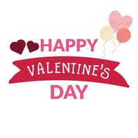 Happy velentines day logo design vector. vector