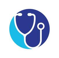 Stethoscope logo. medical icon. health symbol. vector