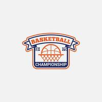 Basketball Logo Badge and Sticker vector