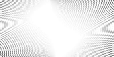 Abstract warped Striped Background. Vector curved twisted slanting, waved lines pattern. Brand new style for your business design
