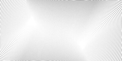 Abstract warped Striped Background. Vector curved twisted slanting, waved lines pattern. Brand new style for your business design