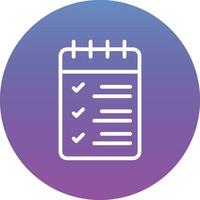 Tasks Vector Icon