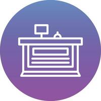 Reception Vector Icon